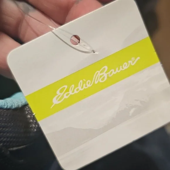 H Eddie Bauer RoseBurg womens 8 Sneakers Shoes Grey Teal Turquoise Vibe NWT - Picture 10 of 10